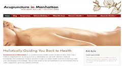Desktop Screenshot of acupunctureinny.com